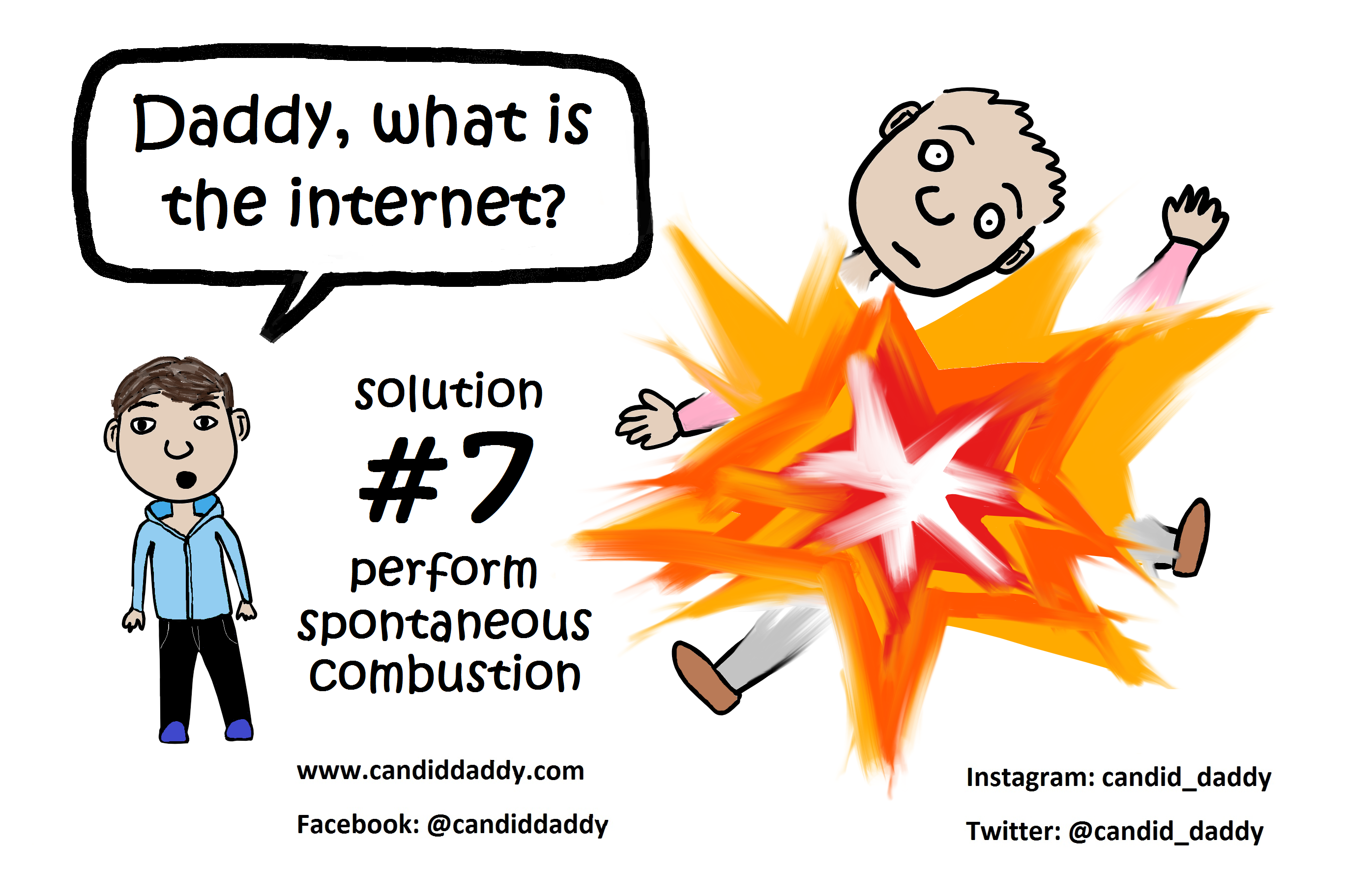 Candid Daddy - awkward question #7
