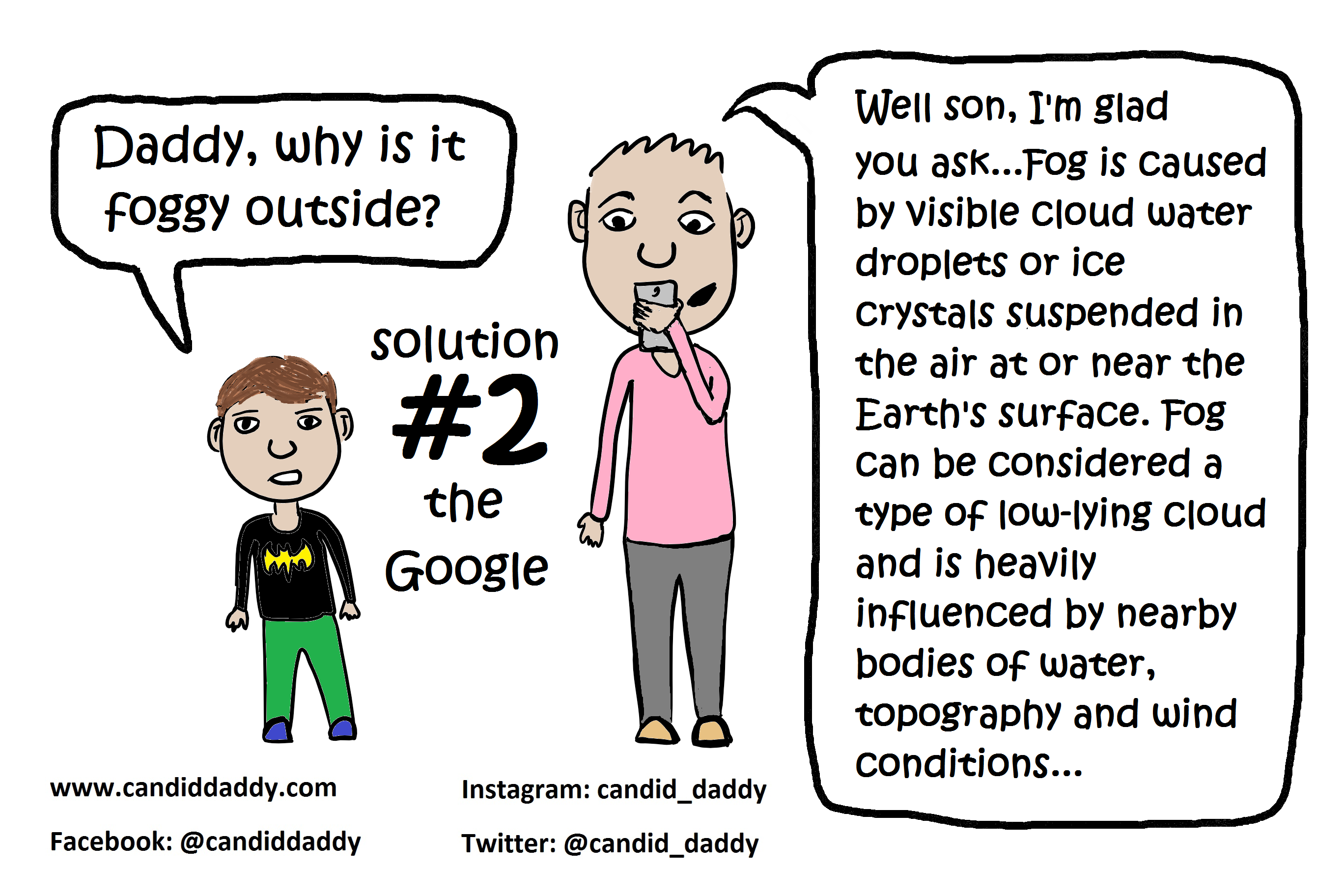 Candid Daddy - awkward question #2