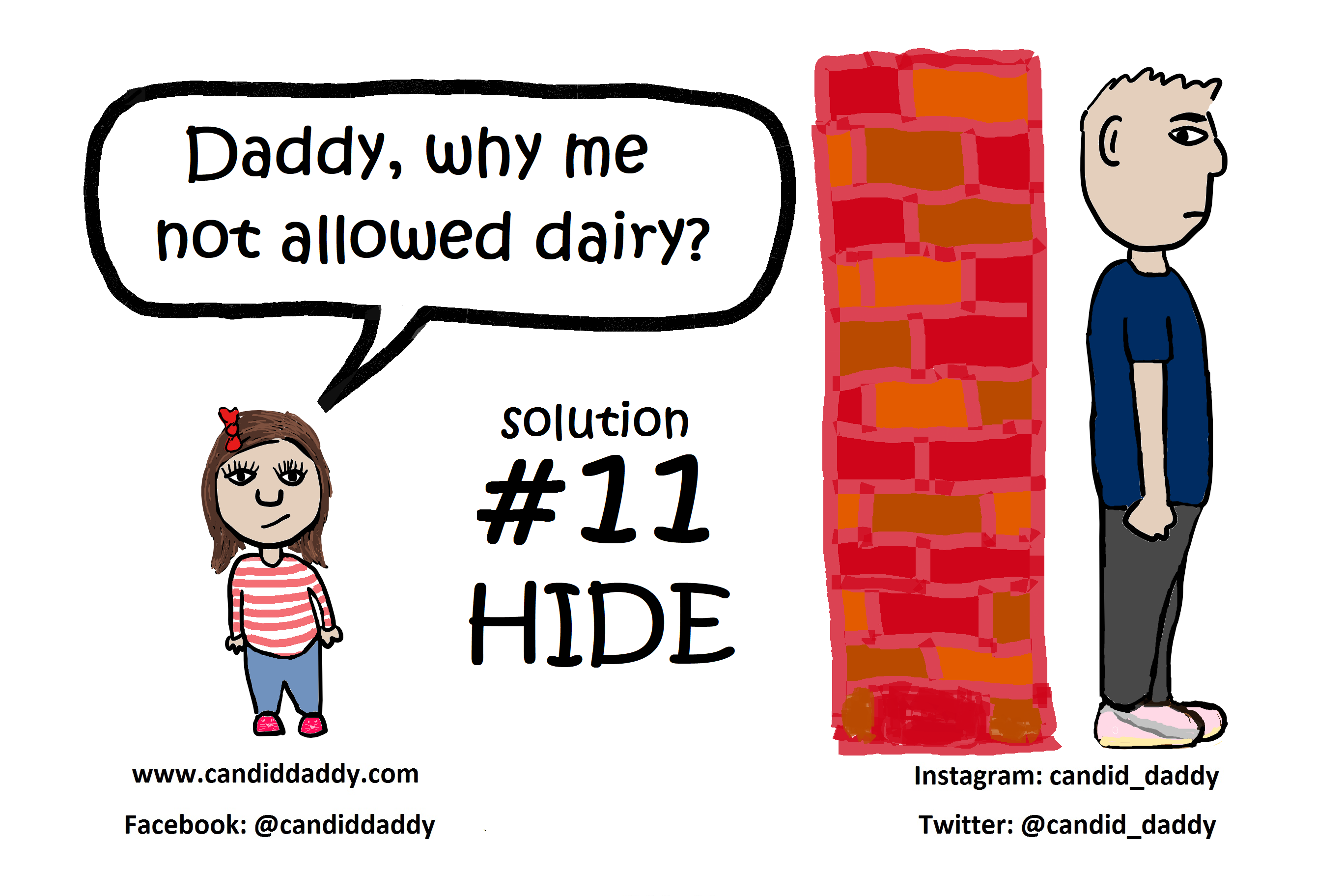 Candid Daddy - awkward question 11