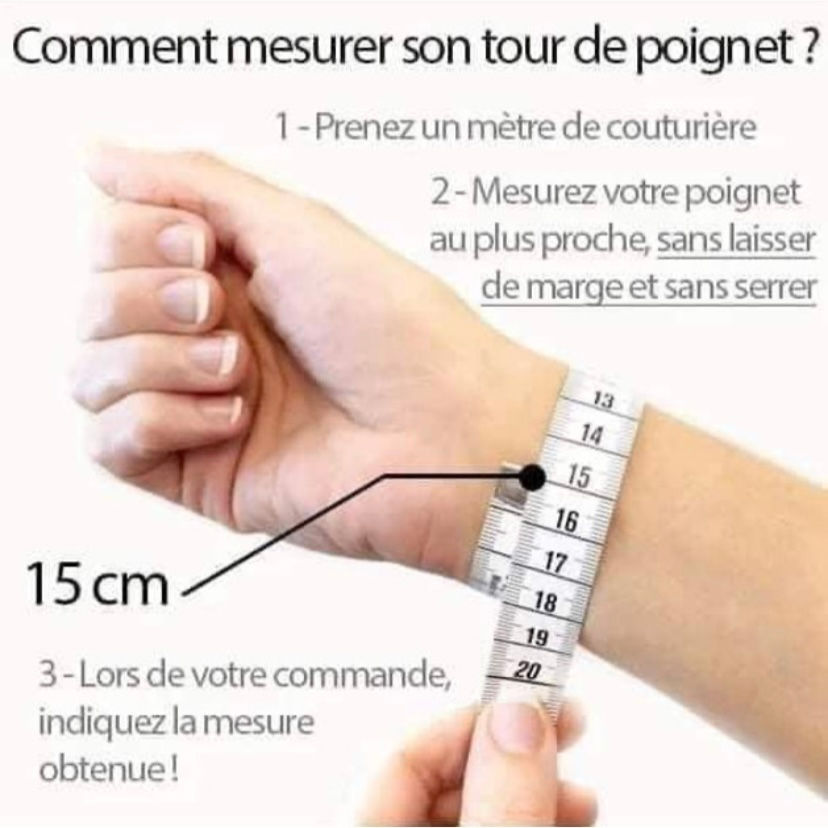 Mesure poignet 1