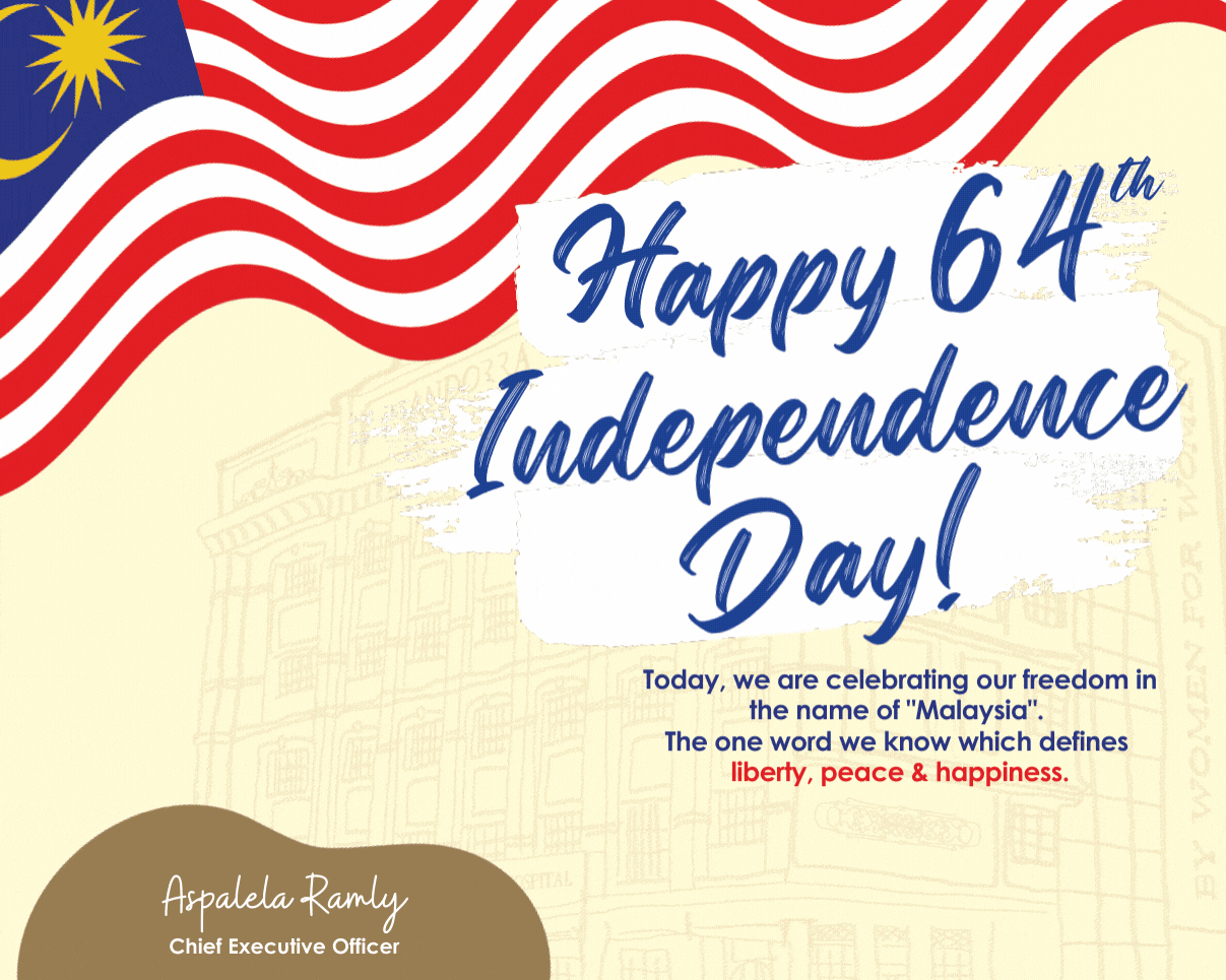 From the desk of CEO Happy 64th Independence Day!
