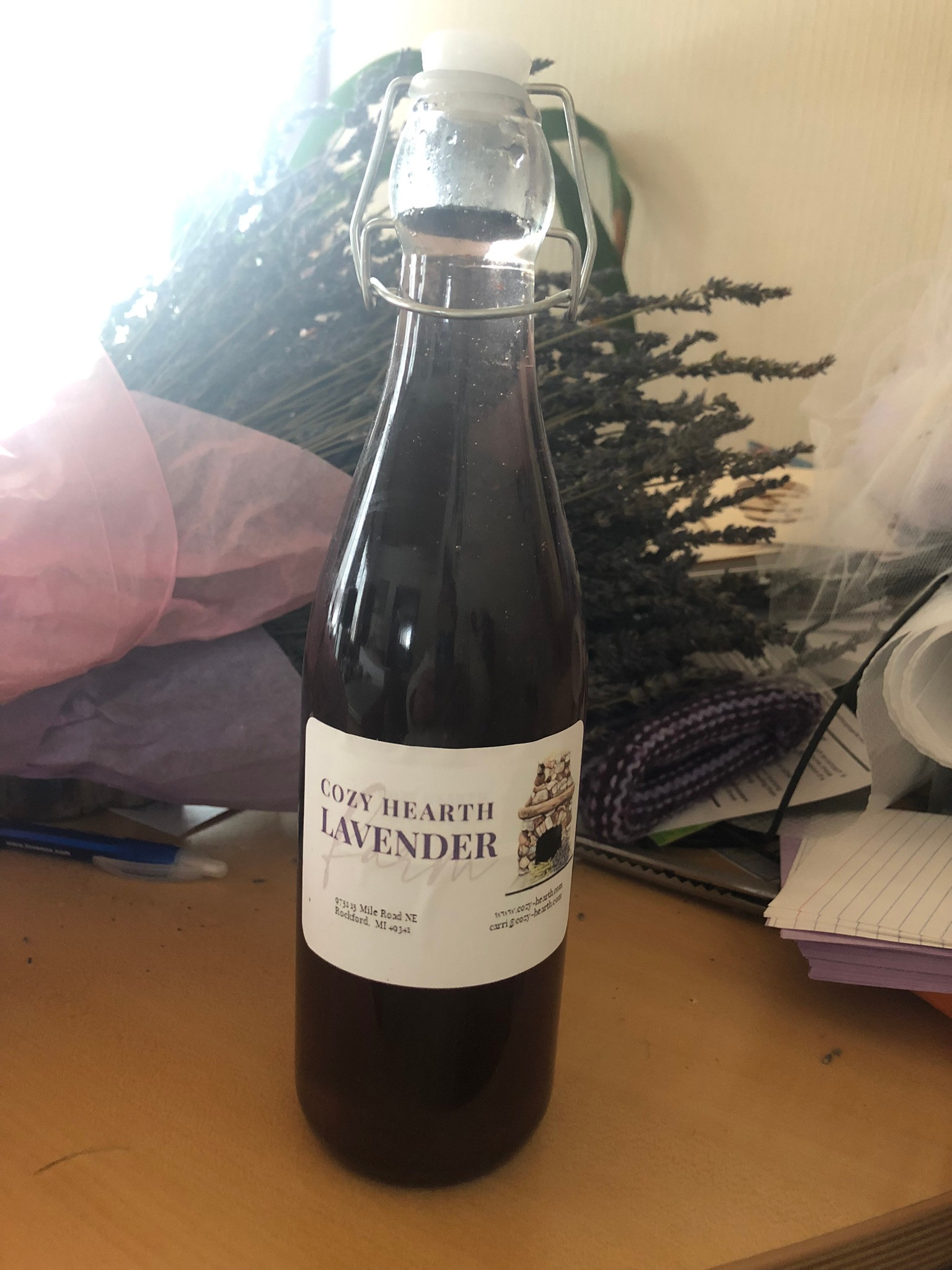 Lavender Simple Syrup