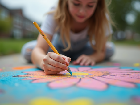 Exploring Megan's Stunning Chalk Art Creations