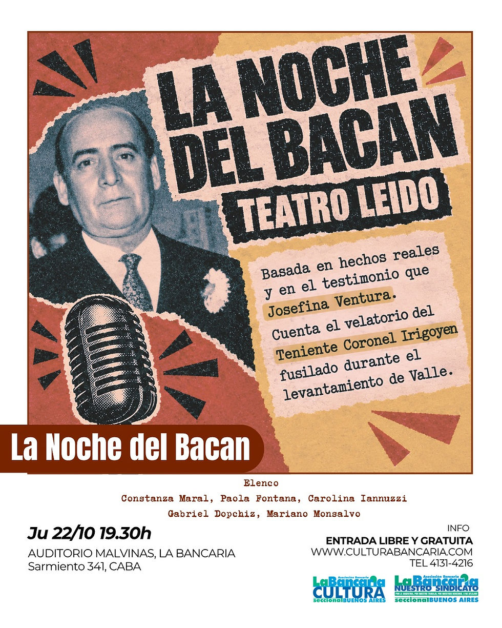 La noche del Bacán