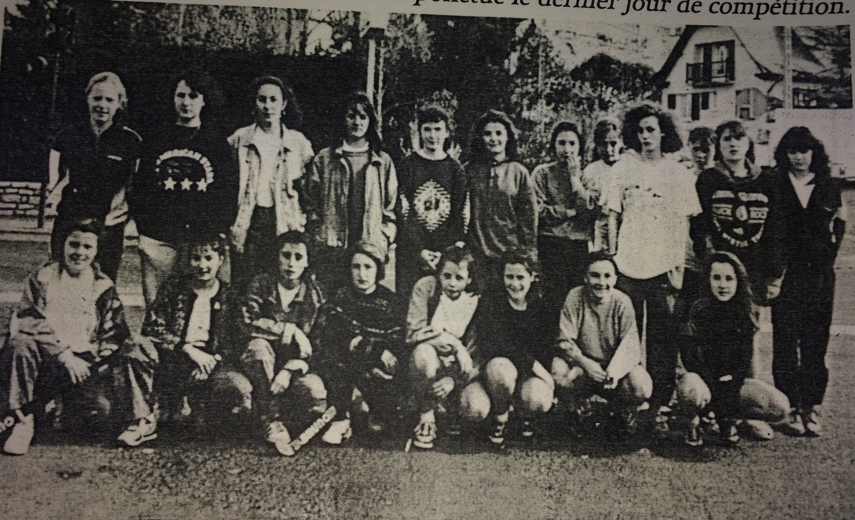 Minimes Filles UGSEL-1990