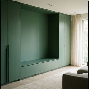 Fitted Living Room Storage