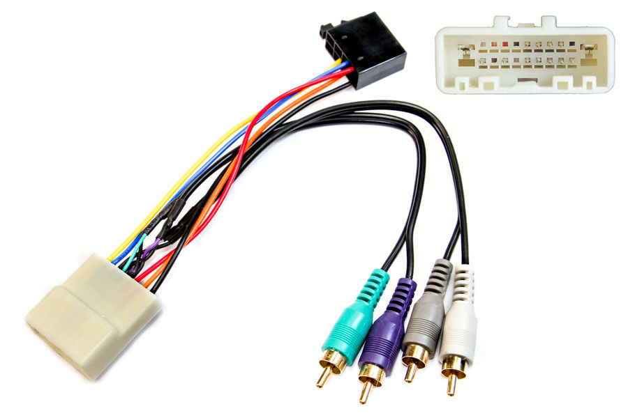 (20-268) Nissan 20 pin radio replacement ISO adapter cable
