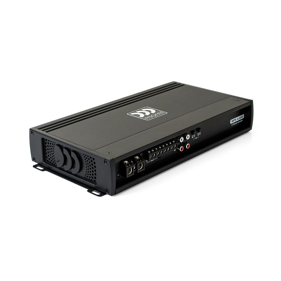 Thumbnail: MOREL MPS 400W 4 CHANNEL CLASS A/B FULL-RANGE AMPLIFIER