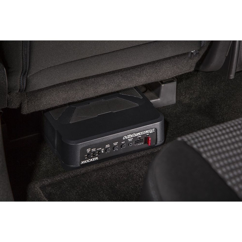 Thumbnail: KICKER 8" COMPACT POWERED LOADED ENCLOSURE