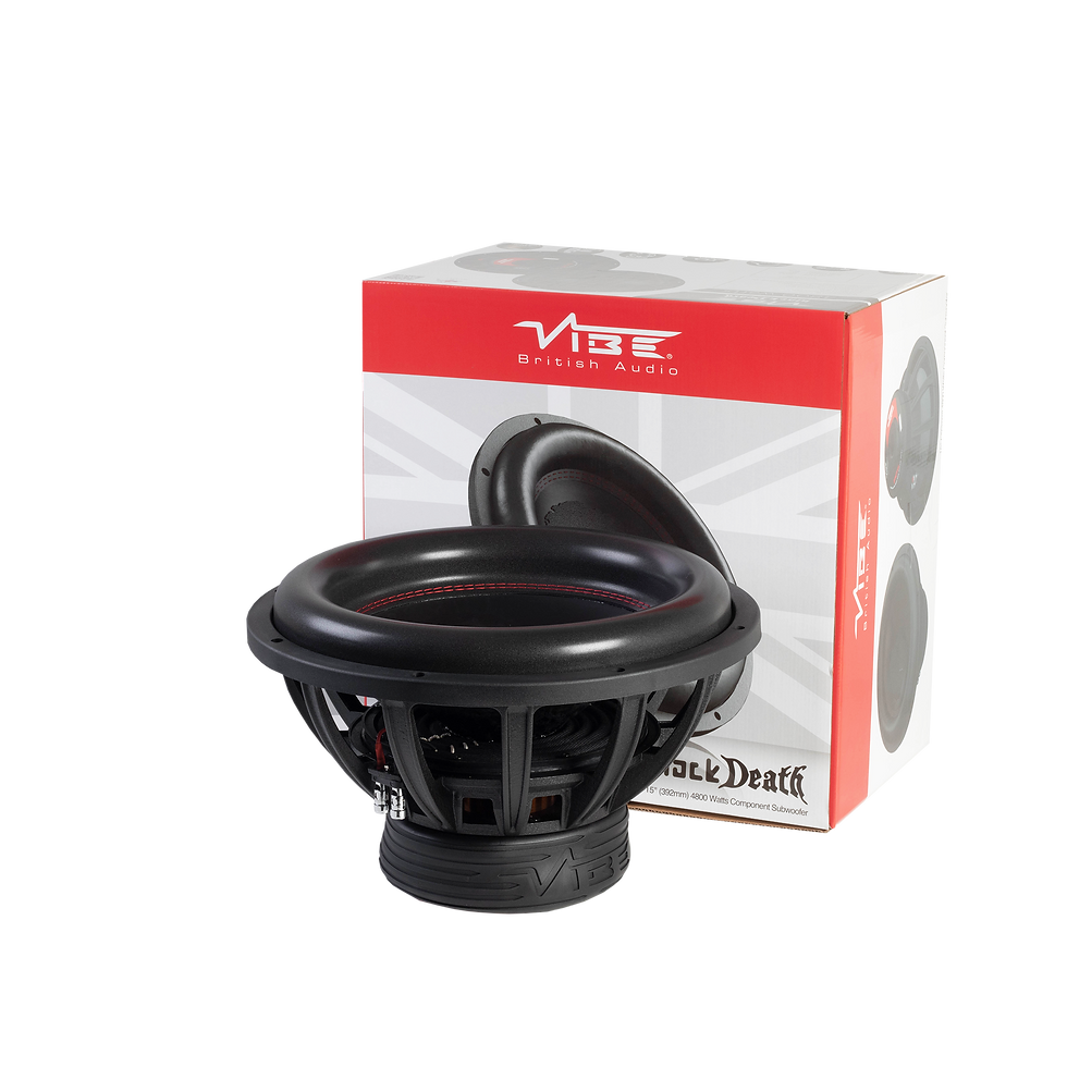 Thumbnail: BLACKDEATH15D2-V3 – VIBE BLACKDEATH 15 INCH 4800 WATTS STREET BASS SUBWOOFER