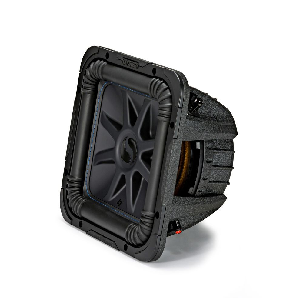 KICKER SOLO-BARIC L7S 10" SQUARE DUAL VOICE COIL SUBWOOFER - 4 OHM