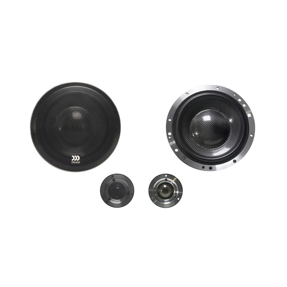 Morel SUPREMO 6.5" 2-WAY COMPONENT SPEAKER SET - ACTIVE