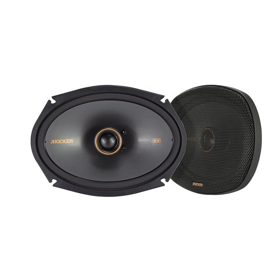 KICKER KS 6X9" (160X230MM) COAXIAL SPEAKERS