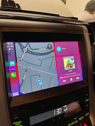 toyota alphard android auto apple carplay upgrade
