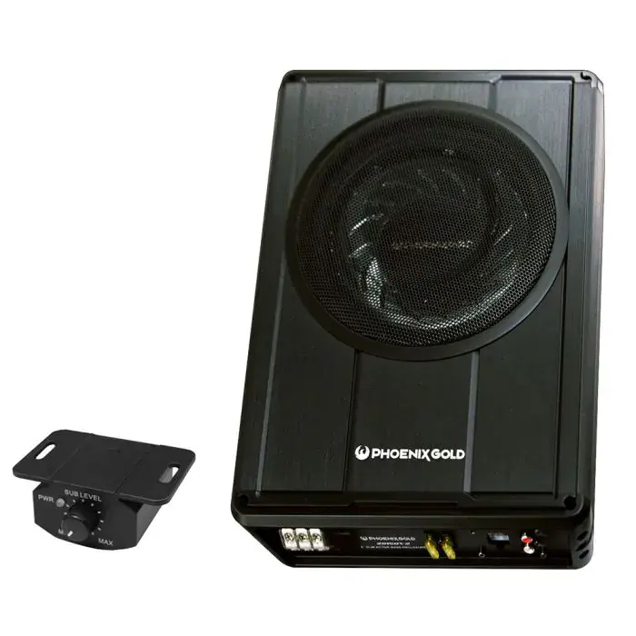 Phoenix Gold Z8150V2 - 8" Active Compact Slim Bass Enclosure