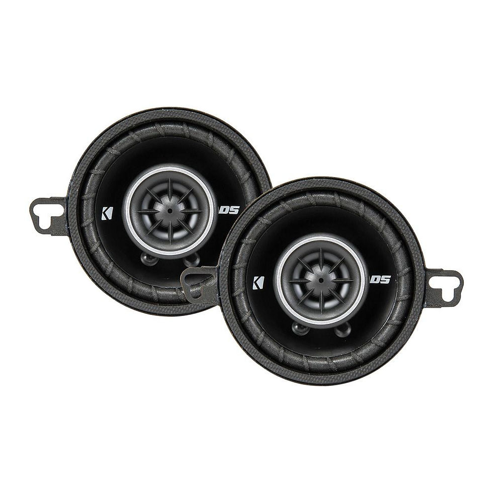 KICKER DS 3.5" (89 MM) COAXIAL SPEAKER SYSTEM