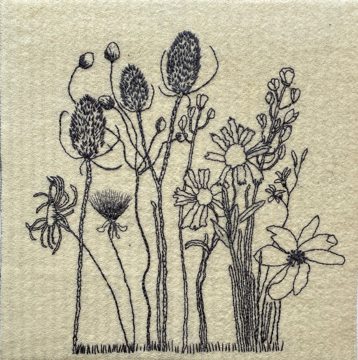 Dried Flowers and Teasels (2018)