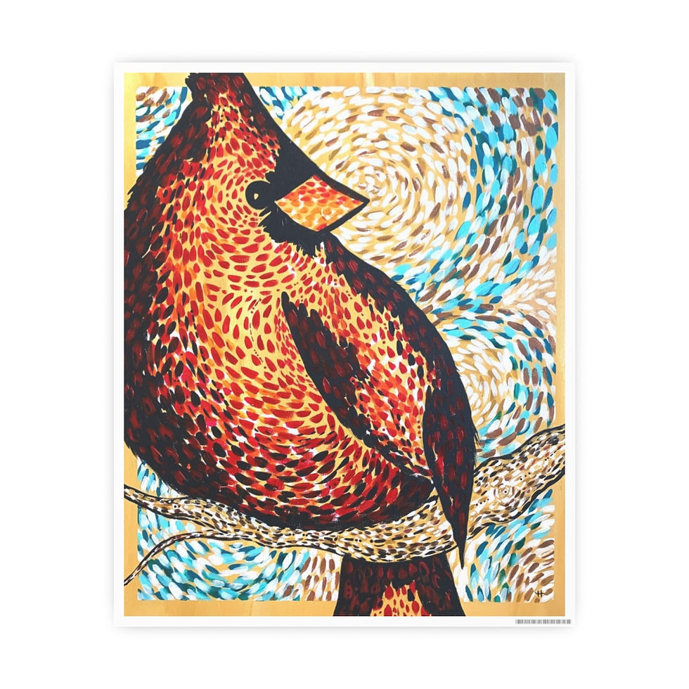 Thank you Cardinals : Photo Art Print