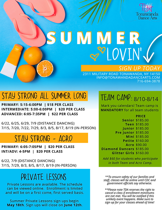 Blog Tonawanda Dance Classes North Tonawanda Dance Classes