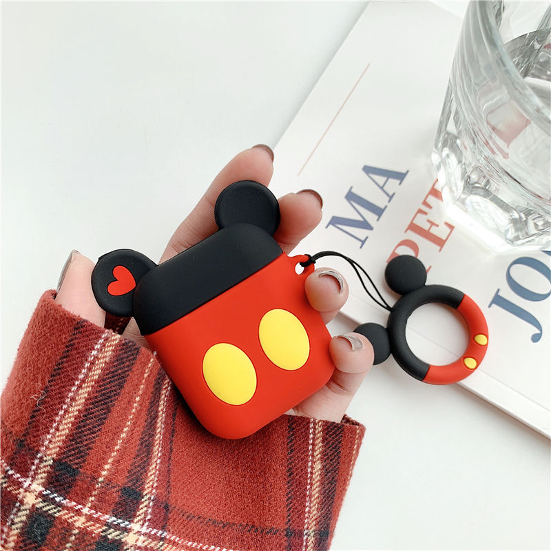 Miniatura: Cute Polka Dots Bow Silicone Case For Apple AirPods 2 3 4 Pro 2 Pro3 Earphone Ch