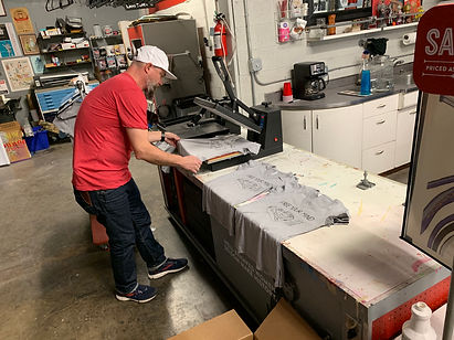 Screen Printing Telemark Colorado AT"NT" T-Shirts
