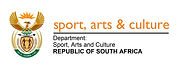 Department of Sport, Arts and Culture logo – Advancing arts, culture, and creative industries in South Africa.