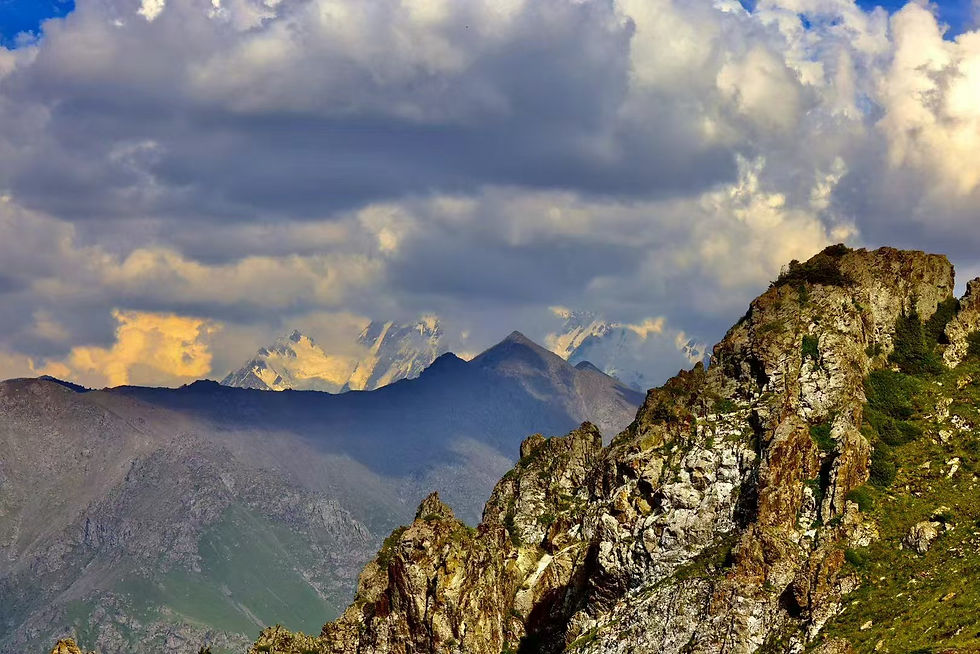 Scenery on Tian Shan