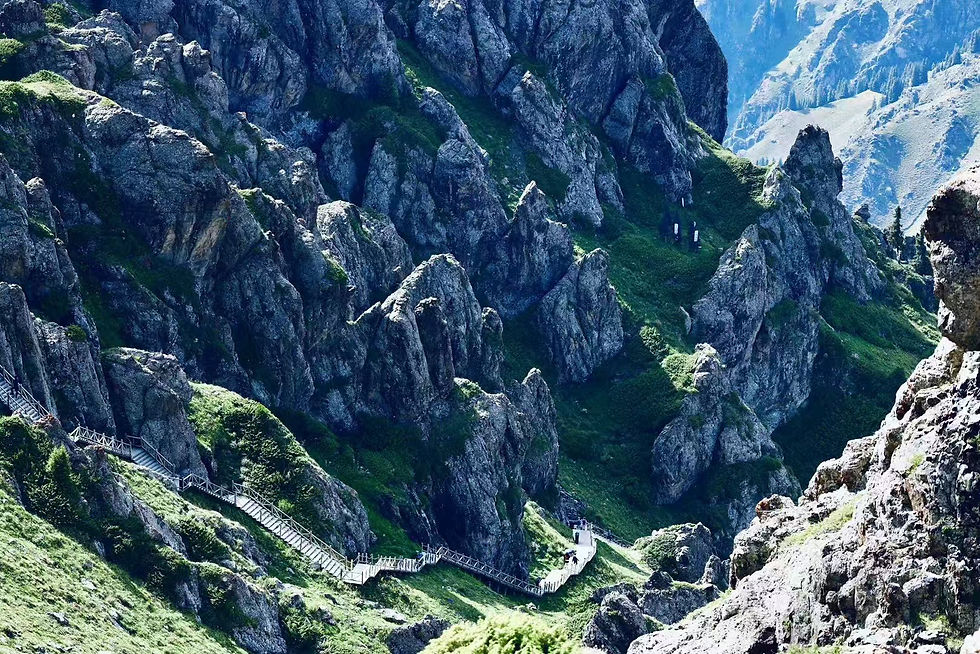 Scenery on Tian Shan