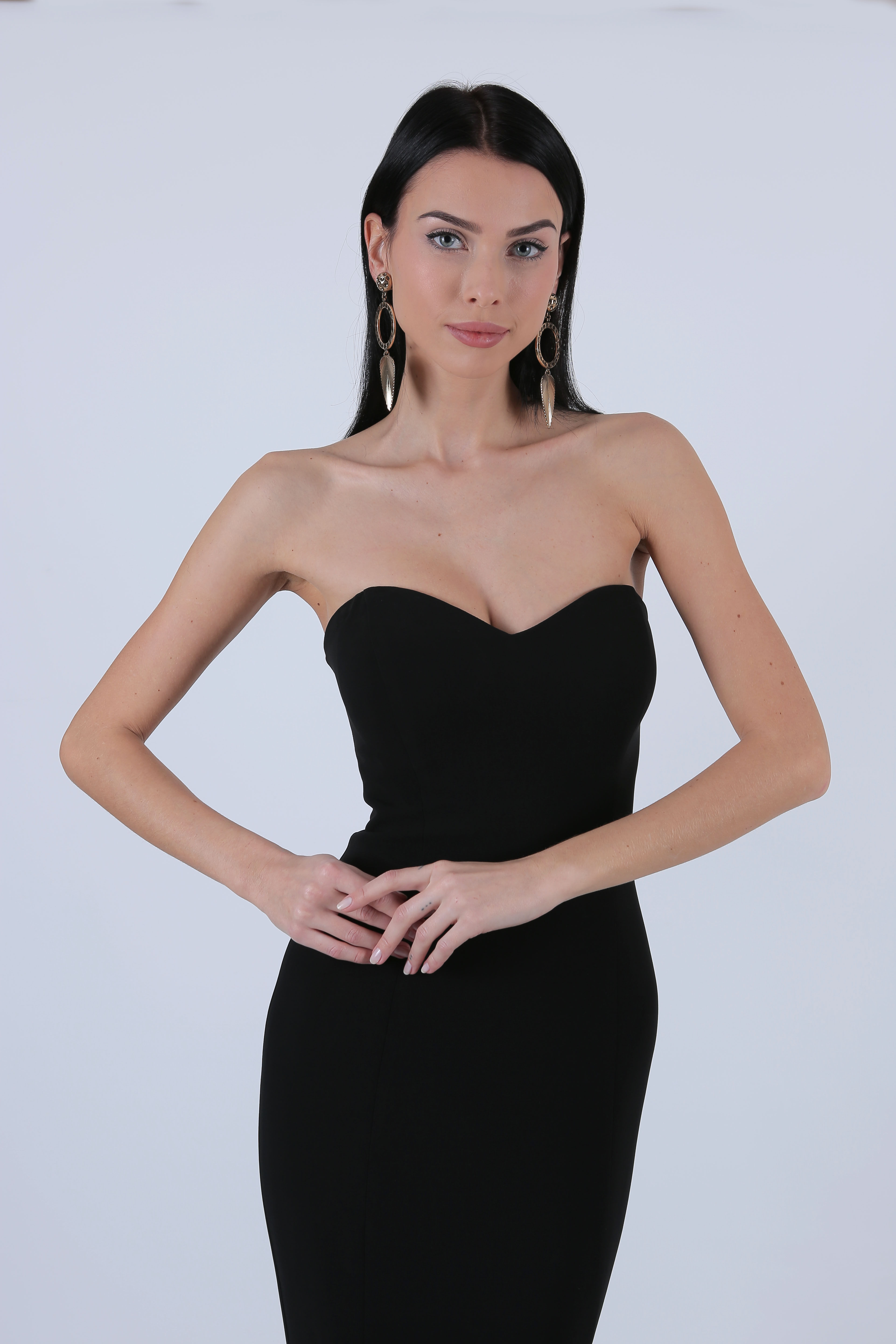 Black Fishtail dress