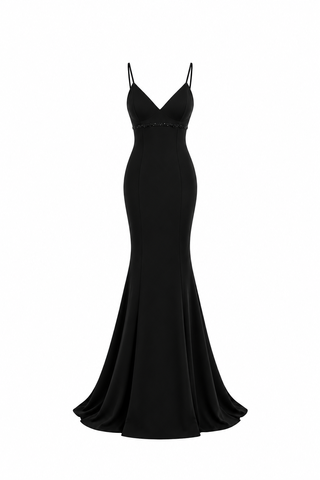 Noir Line Gown