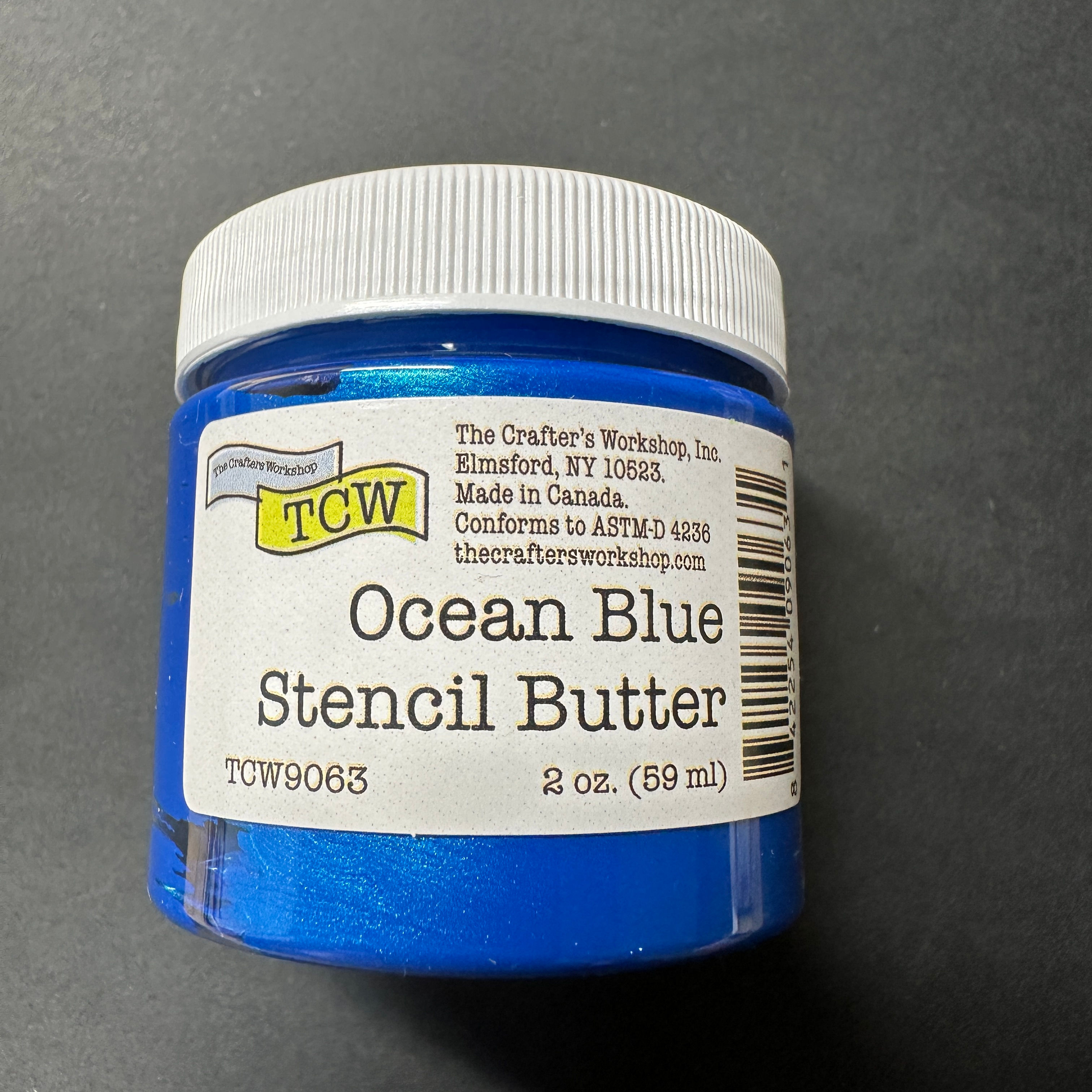 Stencil Butter: Ocean Blue