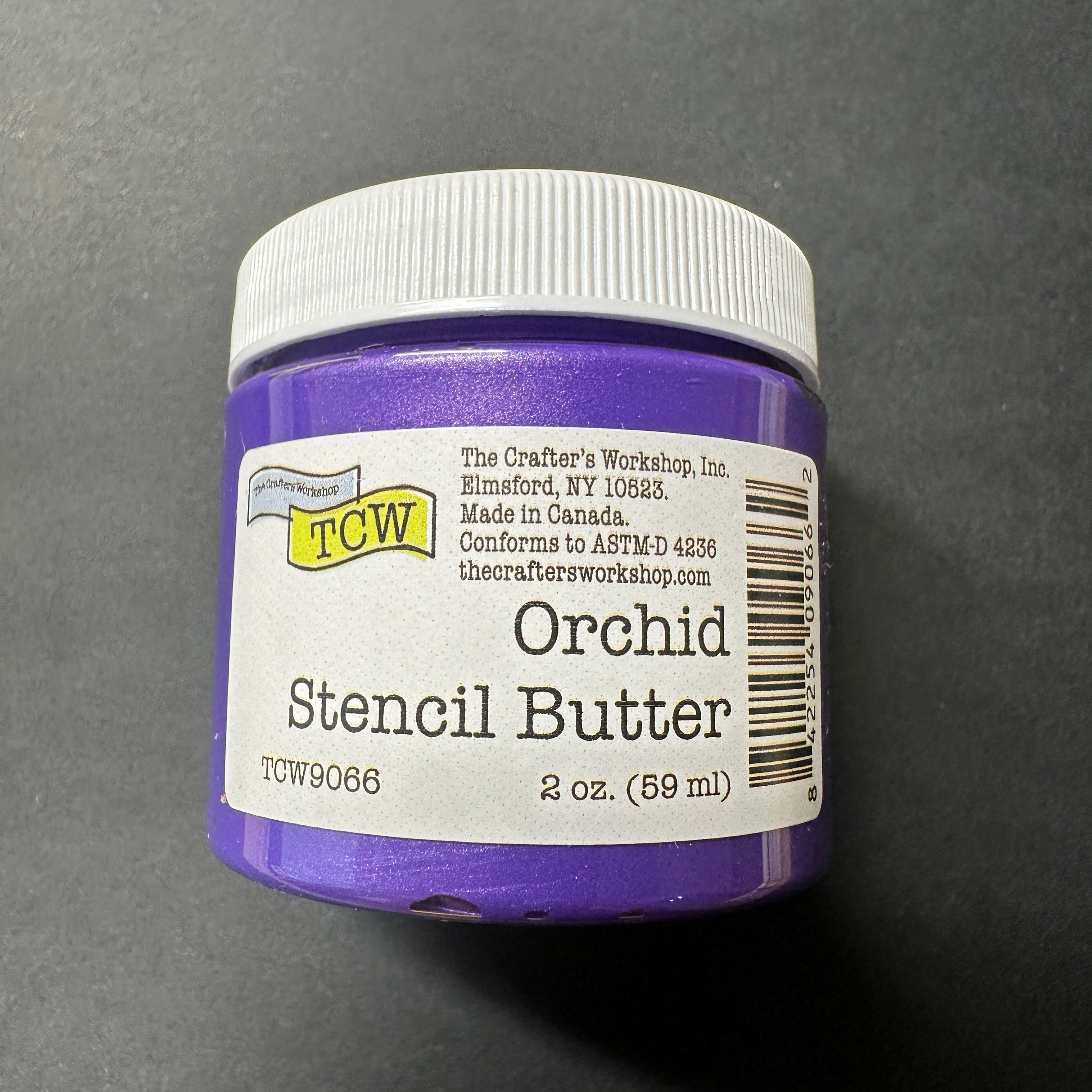 Stencil Butter: Orchid