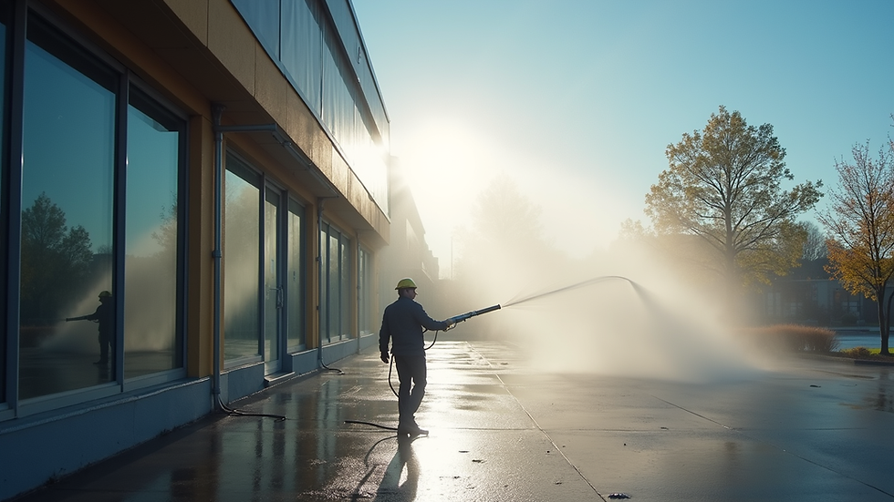 Boost Your Business Image with Professional Business Pressure Washing Solutions