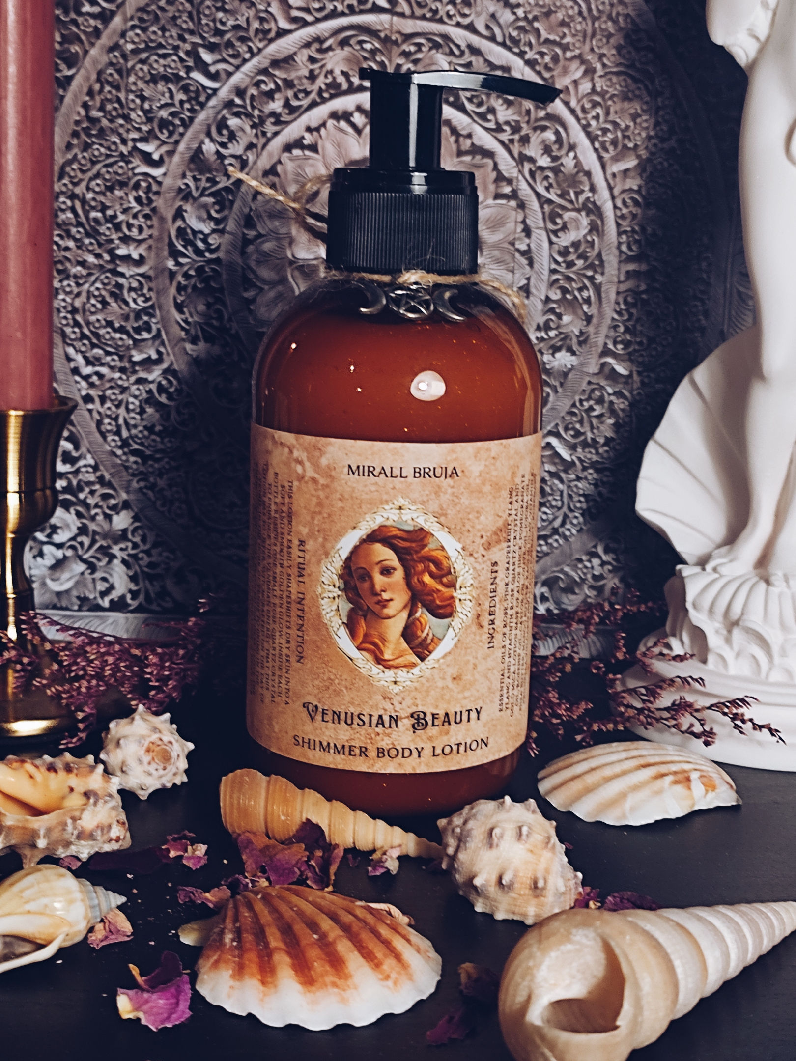 VENUSIAN BEAUTY GOLDEN SHIMMER LOTION