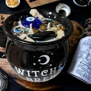 Thumbnail: EVIL EYE CAULDRON CANDLE