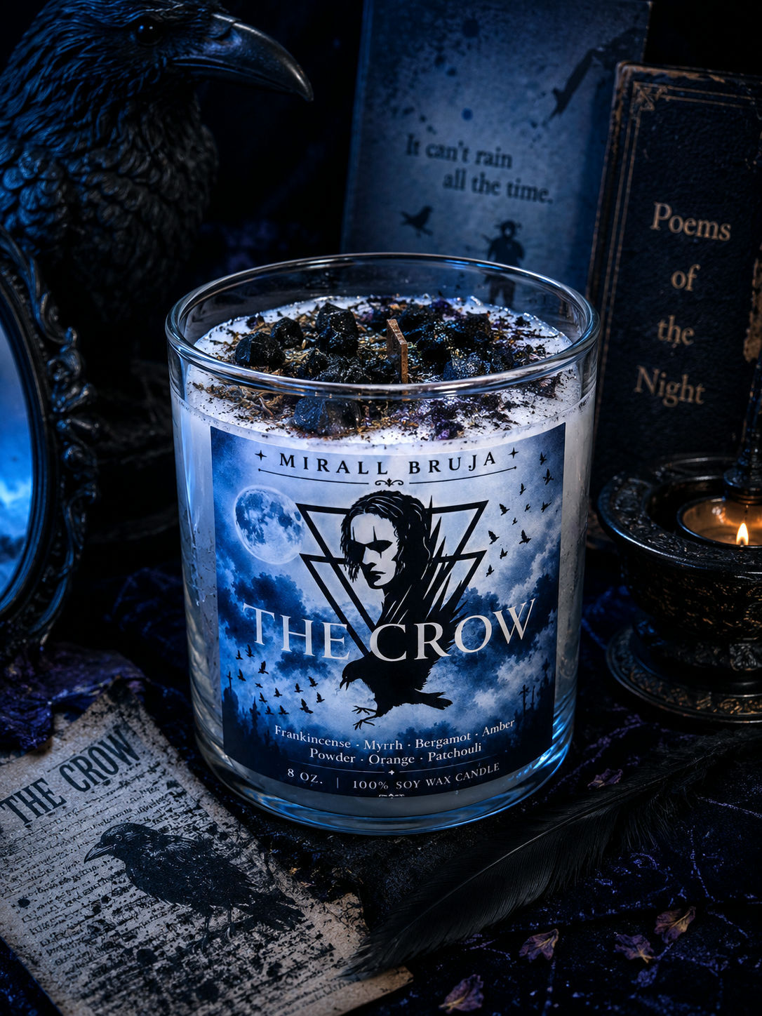 THE CROW CANDLE 