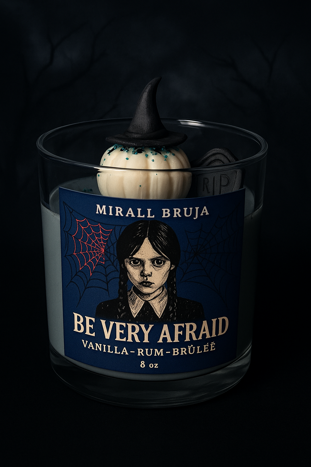 BE VERY AFRAID | HALLOWEEN CANDLE