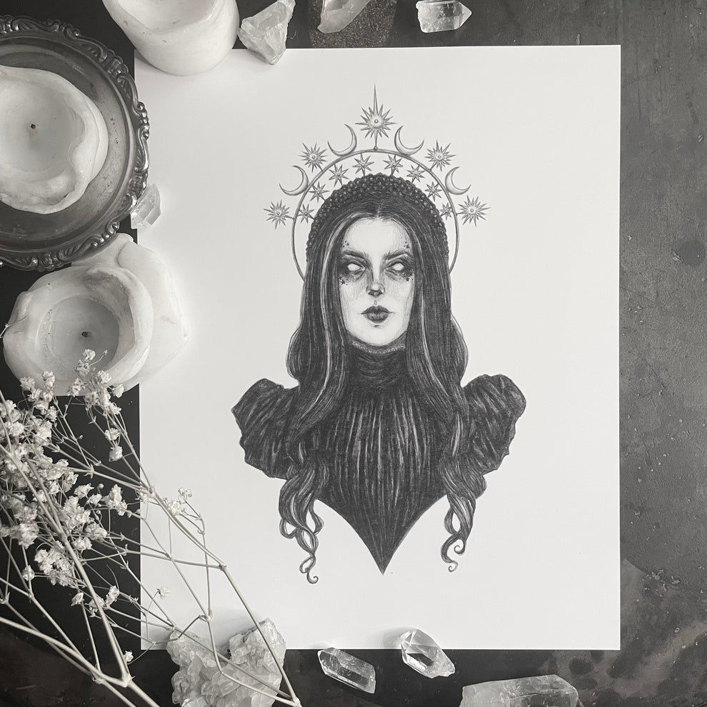 Nyx -  Greek Goddess of the Night