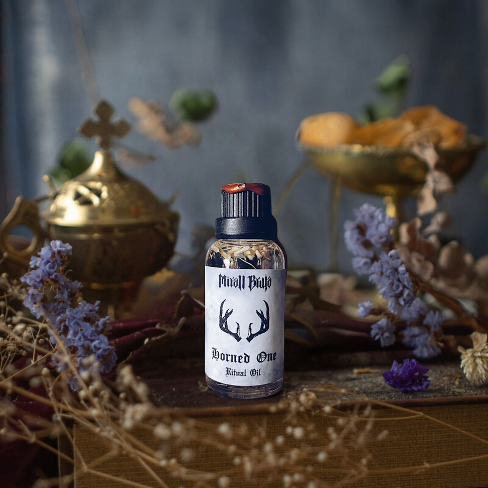 THE HORNED ONE RITUAL OIL