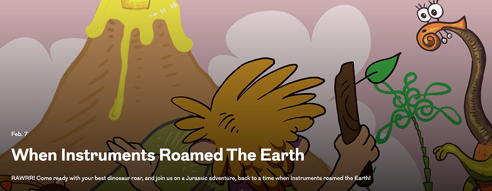 When Instruments Roamed the Earth