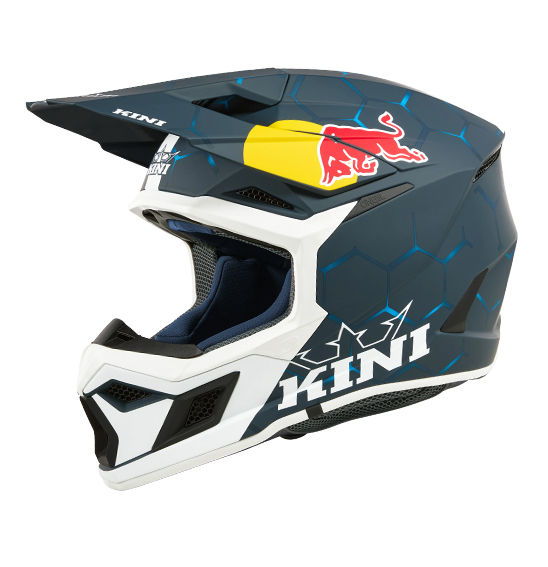 O'Neal Youth KINI REDBULL MX3 Helmet 1.0 - Blue/White
