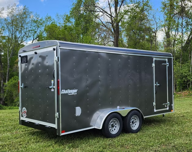 800-gallon water trailer.