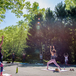 Outdoor Yoga Class