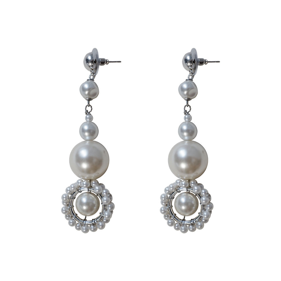Thumbnail: Boucles d'oreilles en perles