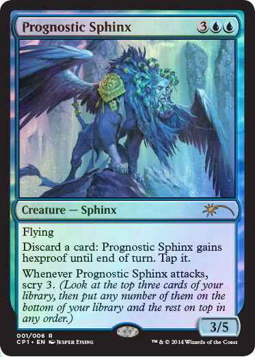 Prognostic Sphinx (Promo) (Foil)