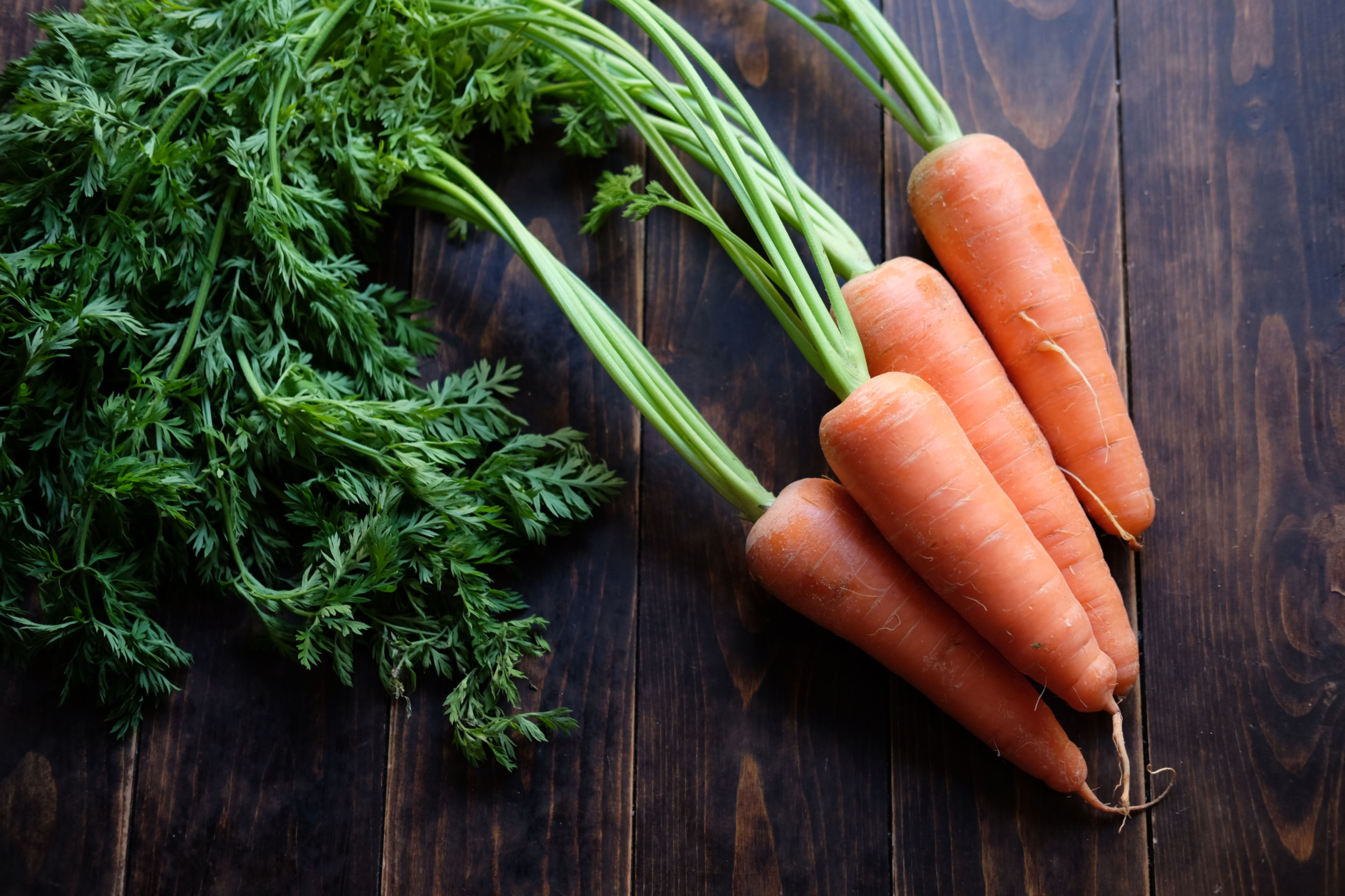 葉付きにんじん（秋田市産）1本