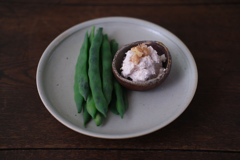 サムネイル： 霜降りインゲン（秋田市産）1ﾊﾟｯｸ