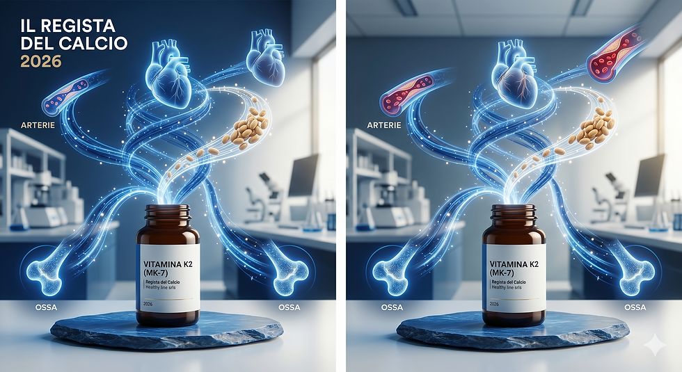 Vitamina K2: Il Navigatore del Calcio per la Salute Sistemica