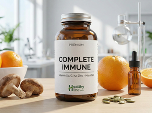 Complete Immune: Lo Scudo 4-in-1 con D3, C, K2 e Zinco al Max VNR
