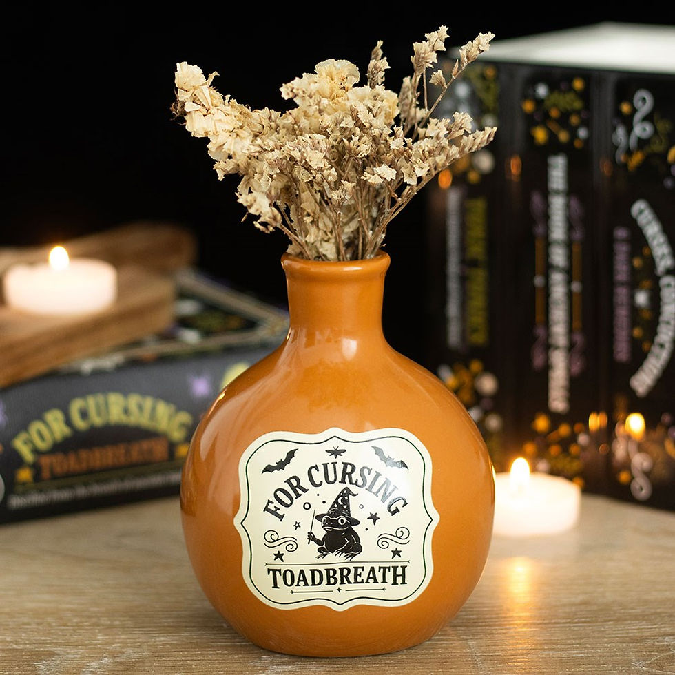 Thumbnail: Ceramic Toadbreath potion bottle vase and candle holder